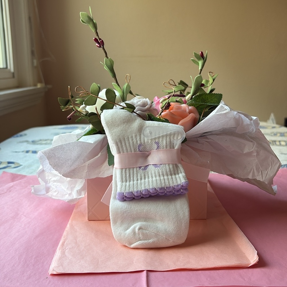💜 LoveShackFancy Doyenne Cotton Bow Ankle Socks 💜 NWT 💜
